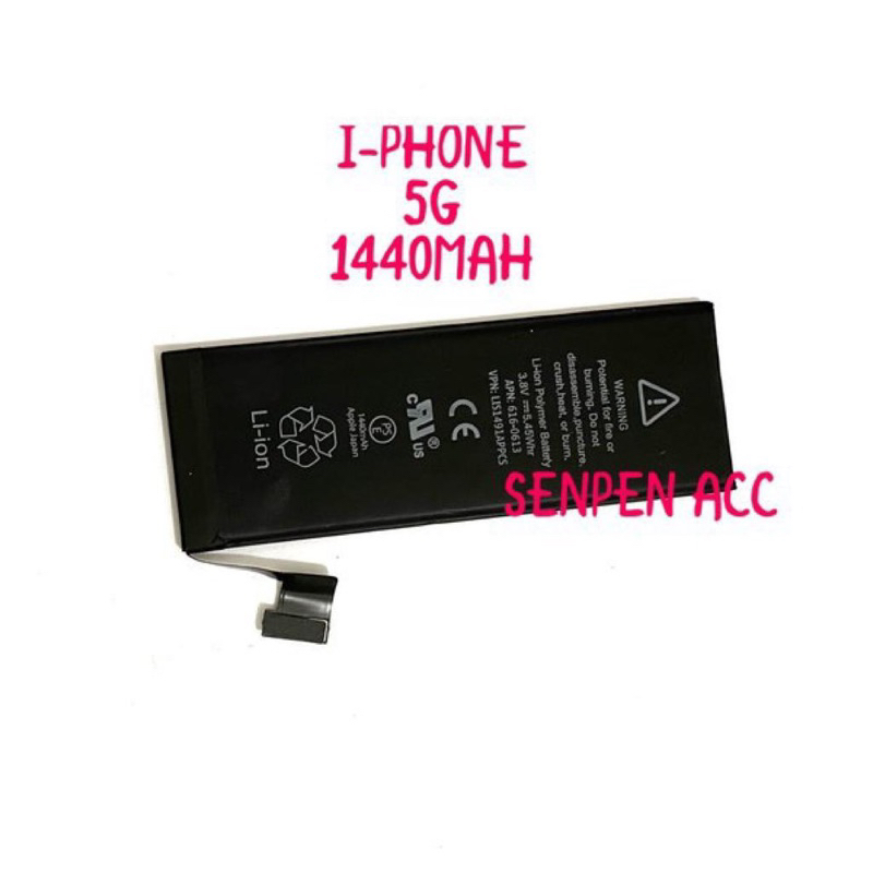 BATTERAI BATTERY BATTRE IPHONE 5G IPHONE 5S