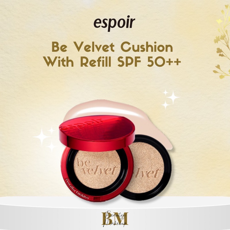 Espoir Be Velvet Cushion with refill SPF 50++