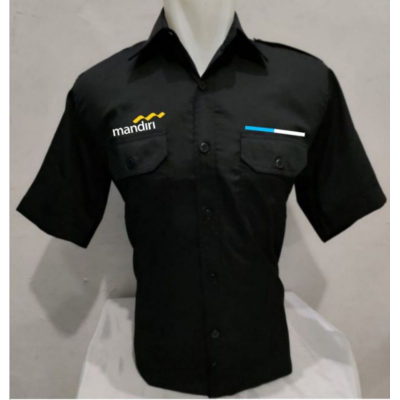 KEMEJA BANK MANDIRI || SERAGAM BANK MANDIRI || BAJU BANK MANDIRI