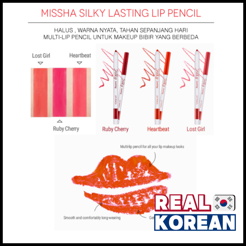 Missha Silky Lasting Lip Pencil