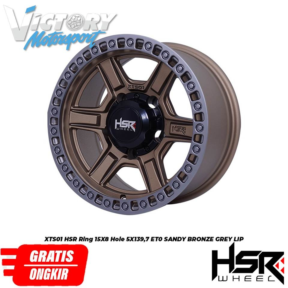 VELG OFFROAD RING 15 HSR COCOK UNTUK MOBIL KATA,JIMNY,TAFT DLL