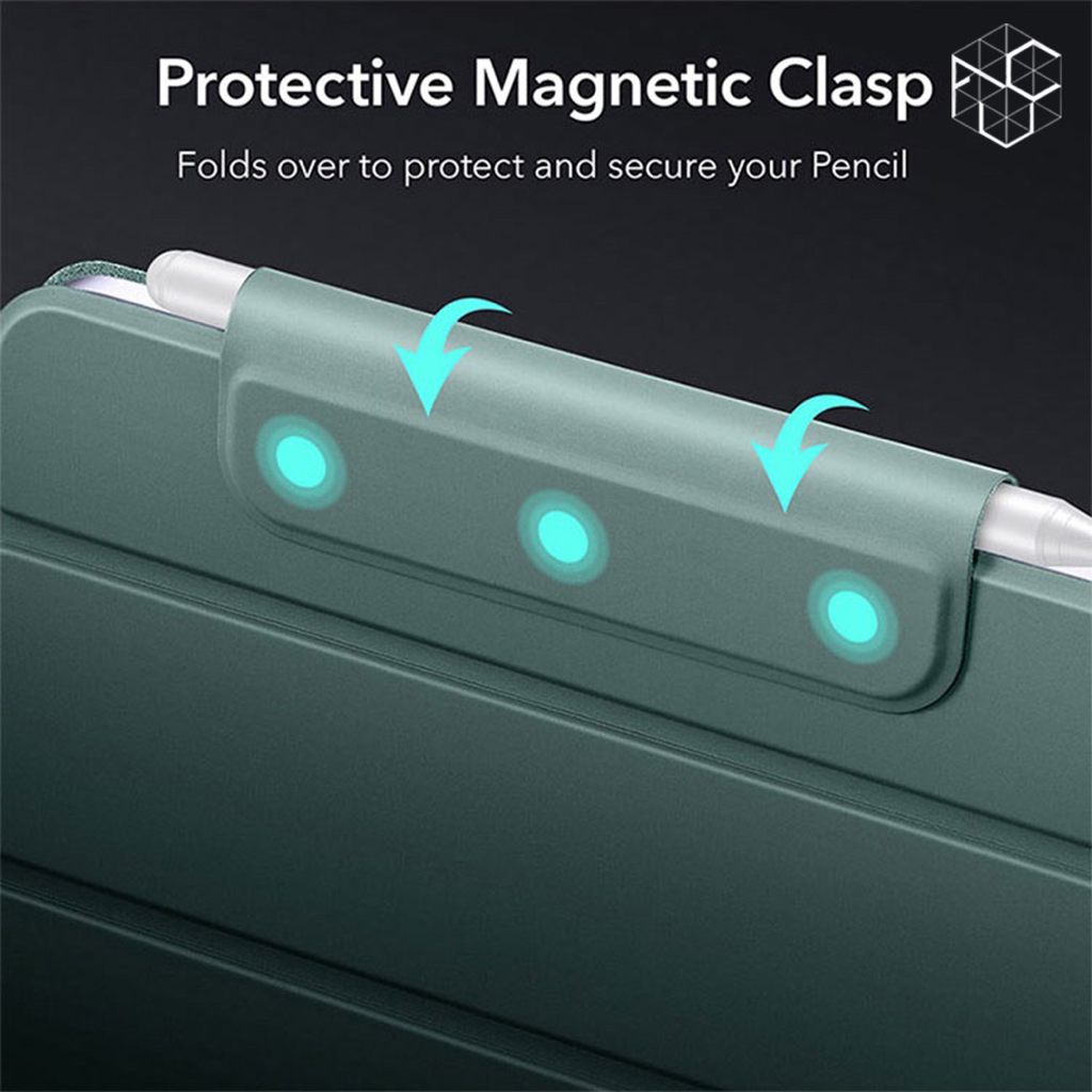 PU Leather Magnetic iPad Case with Magnetic Clasp for iPad Mini 6 / iPad Gen 10 10.9&quot; / iPad Air 5 10.9&quot; / iPad Air 6 11&quot; / iPad Pro 11&quot; 2021 / iPad Pro 11&quot; 2024