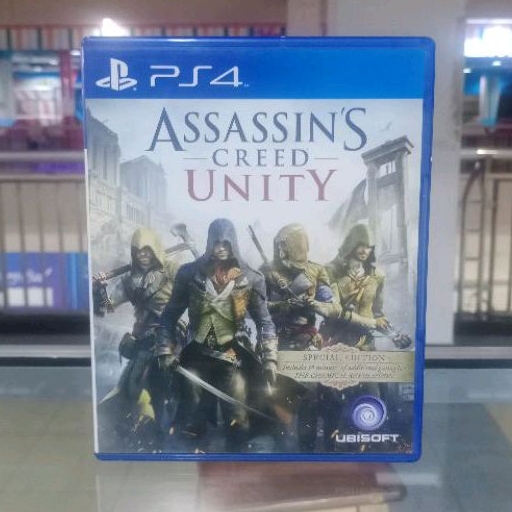 BD PS4 Assassins Creed Unity Game CD Kaset Bluray Playstation4 Assasin Asassins