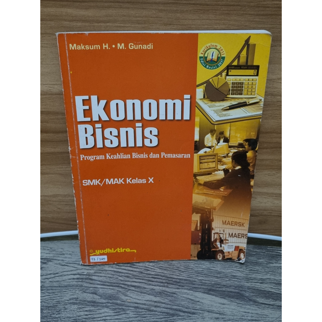 EKONOMI BISNIS SMK 1/2/3 YUDISTIRA MAKSUM H M GUNADI