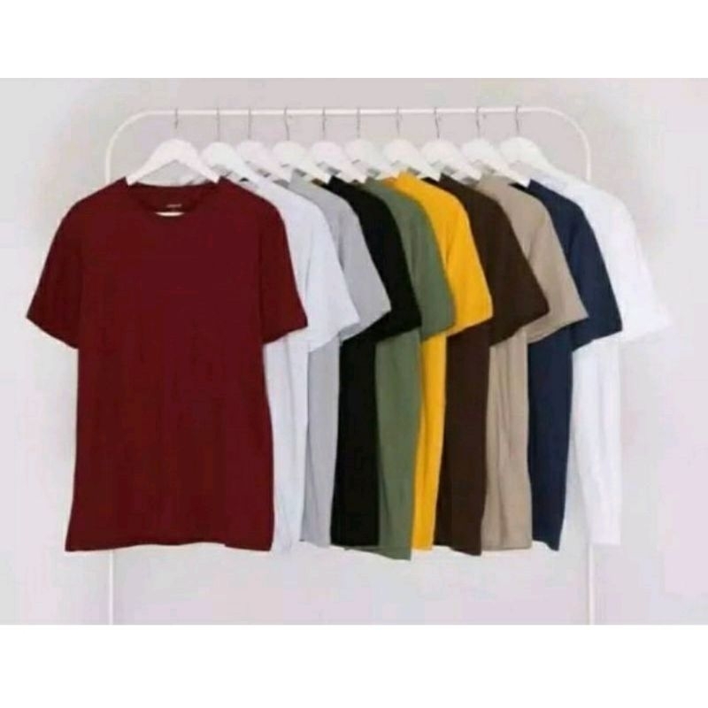 KAOS POLOS JUMBO SUPER BESAR LENGAN PENDEK BAHAN TC SOFT