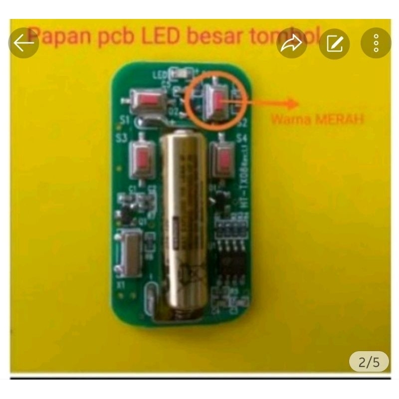 cover remote terios 2012 /alya led besar