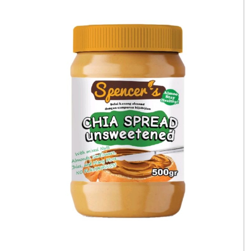 

Spencer's Chia Spread Original Unsweetened 500 gr