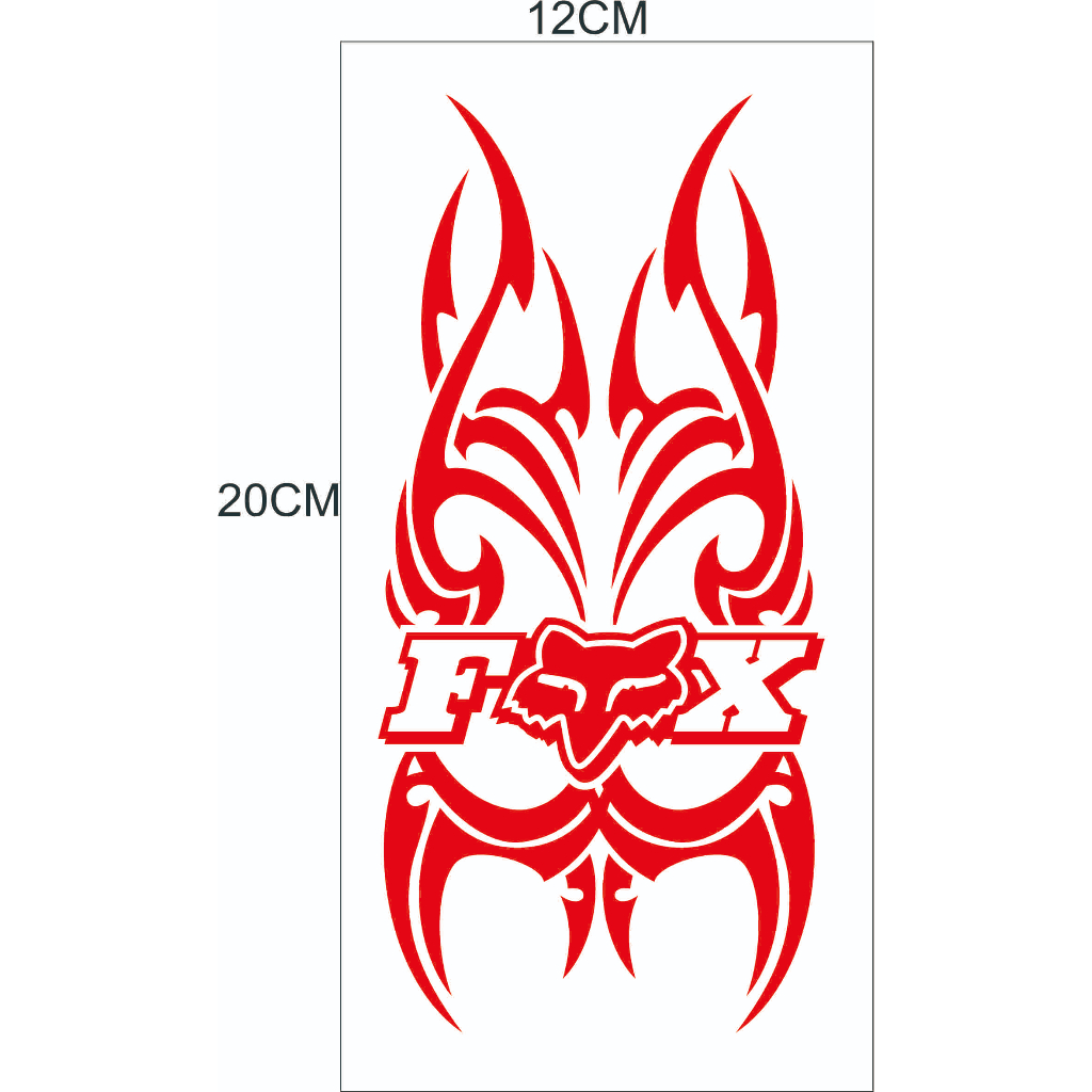 stiker api variasi spakbor depan