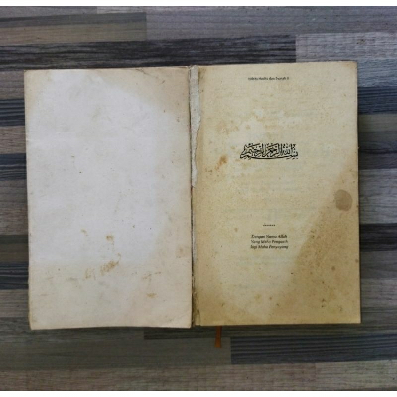 INDEKS HADITS & SYARAH JILID 1 & 2 (ORIGINAL)