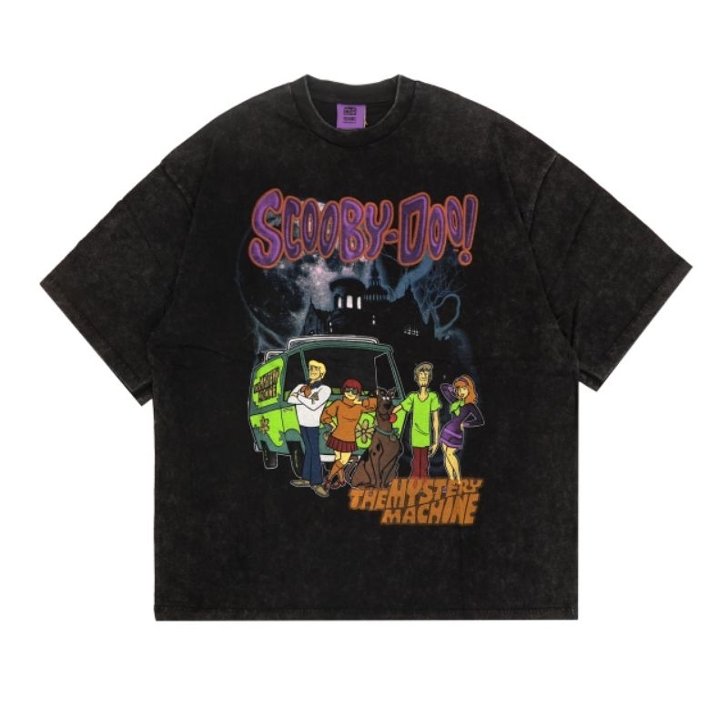 KAOS OVERSIZE SCOOBYDO BLACK WASH ACID