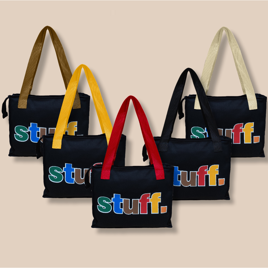Tote Bag Canvas Unisex Stuff Webbing