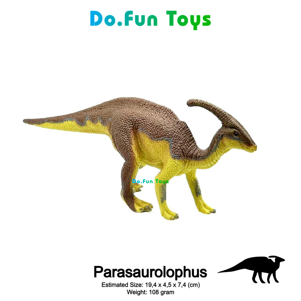 Dinosaurs Figurine | PARASAUROLOPHUS / Mainan Miniatur Dinosaurus PARASAUROLOPHUS