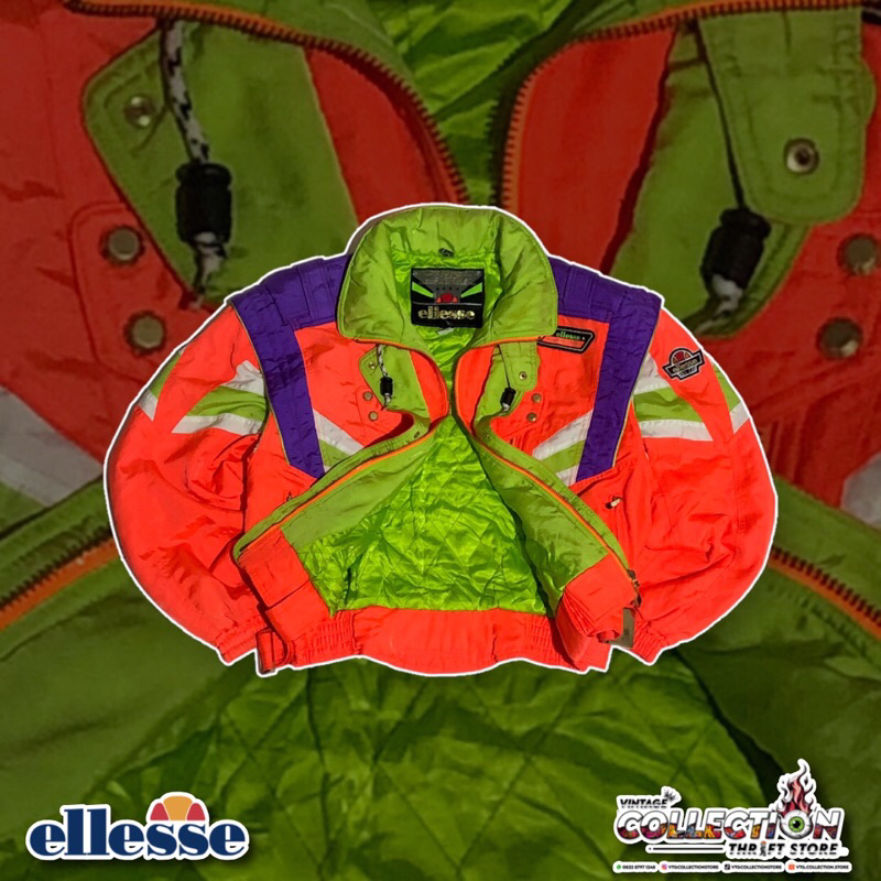 JAKET VINTAGE RACING CROP ELLESSE