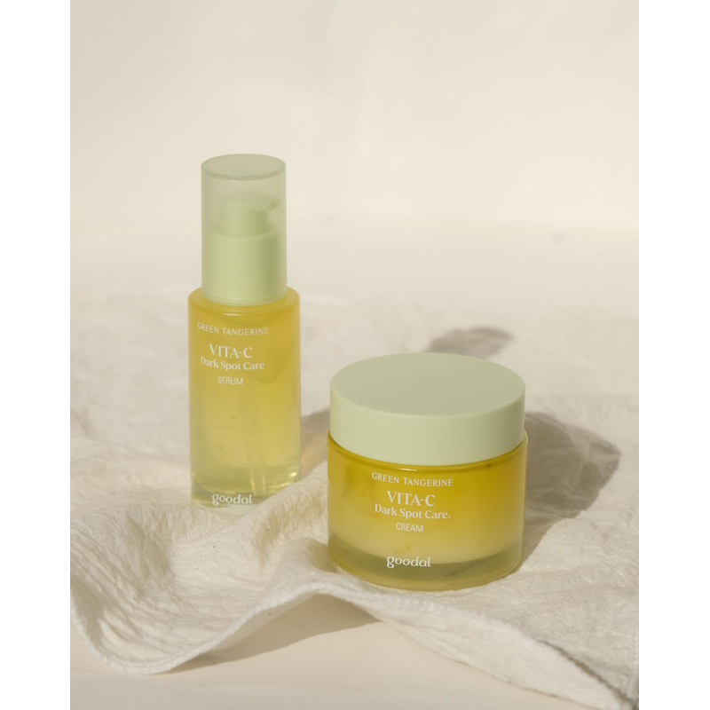 Goodal Green Tangerine Vita C Dark Spot Serum & Cream