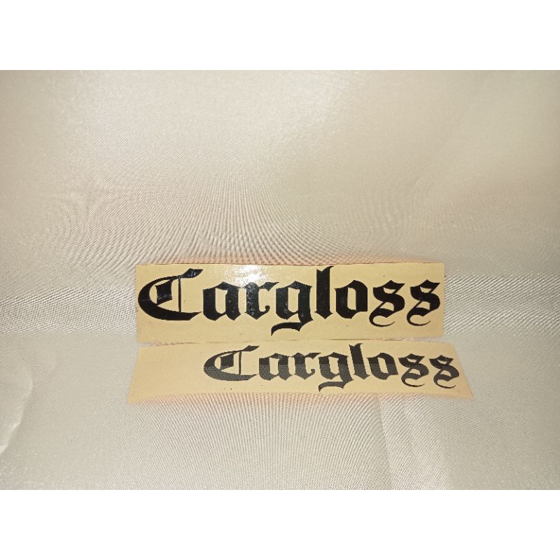 

Stiker (cargloss) satu set isi 2 pcs