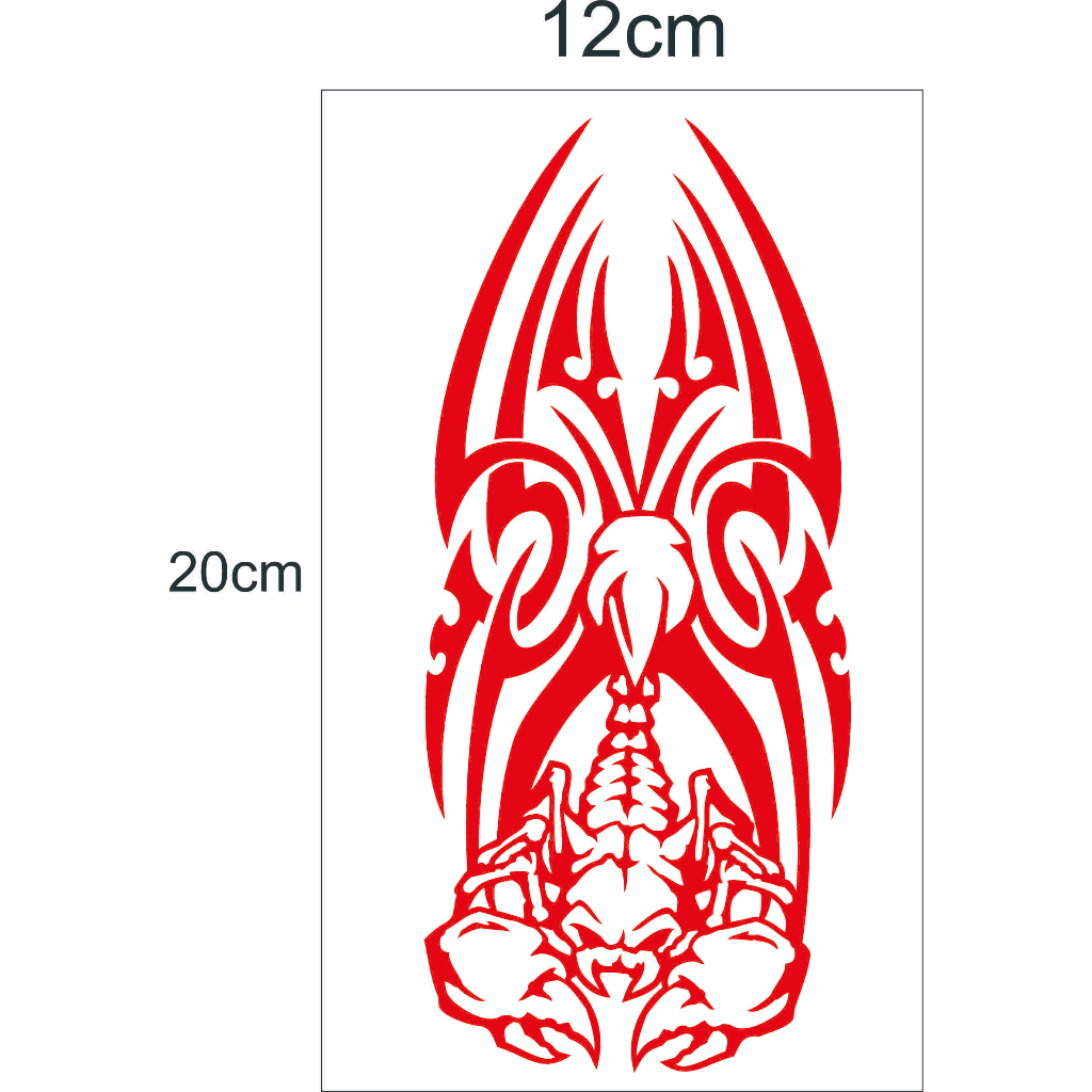 stiker api variasi spakbor depan