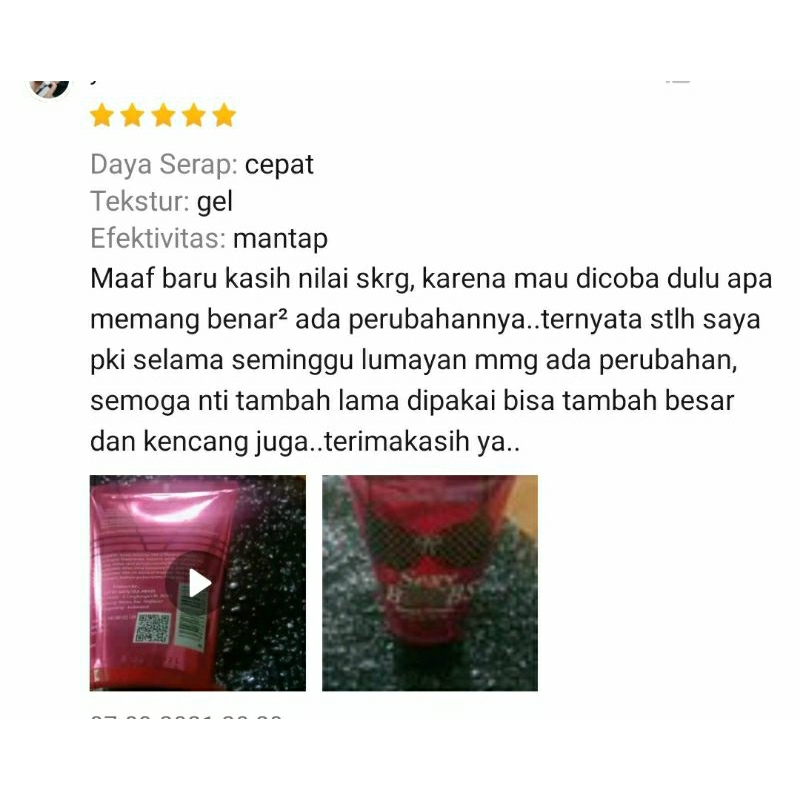 SEXY BOOBS | PEMBESAR PENGENCANG PAYUDARA | BREAST CREAM BY THE BODY CULTURE ORIGINAL BPOM !!
