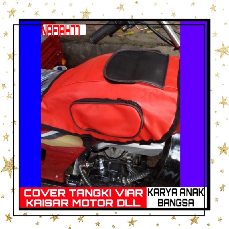 (TERMURAH)COVER TANGKI VIAR .KAISAR MOTOR RODA TIGA.GL.MEGA PRO TIGER.GL DLL SPARE PARTS MOTOR RODA TIGA