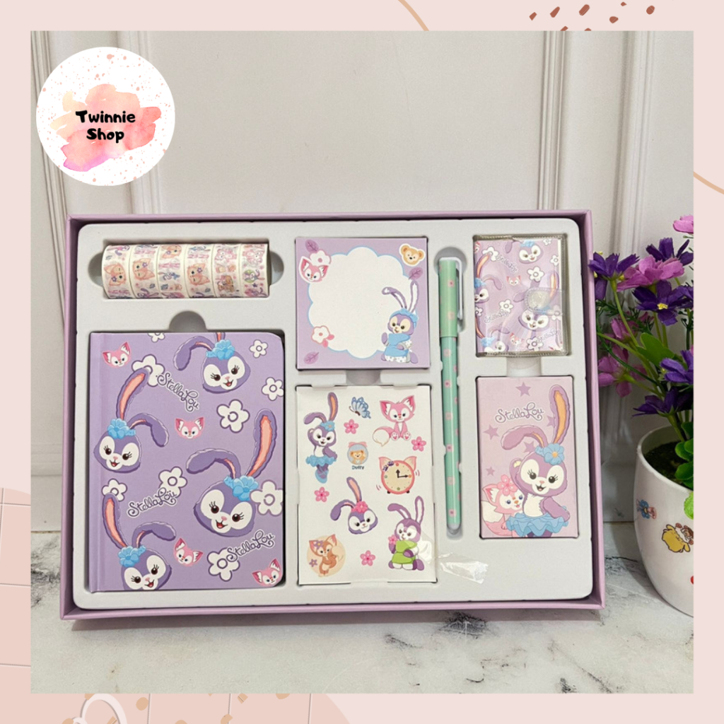 

Jurnal 7in1 Duffy Cat Lucu Notebook Alat Tulis Stiker Lucu Kartun Unik Alat Tulis Sekolah Anak Karakter Buku