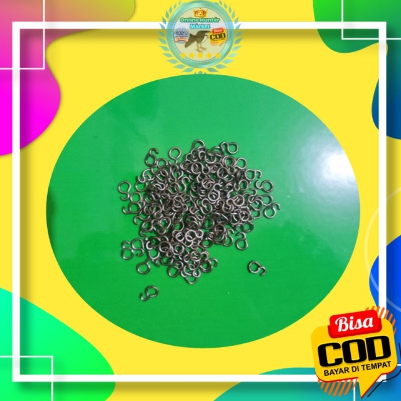 Ring 8 Racik Bahan Buat Jerat Racik 100Pcs++