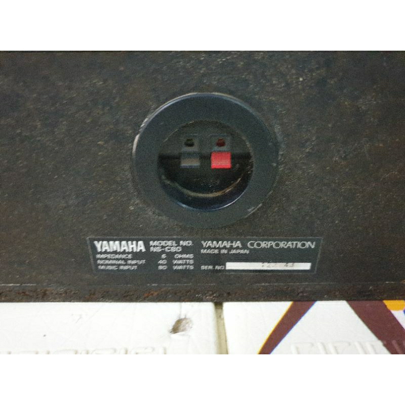 speaker center yamaha ns c80 , 𝗕𝗔𝗖𝗔 𝗗𝗘𝗦𝗞𝗥𝗜𝗣𝗦𝗜!!!