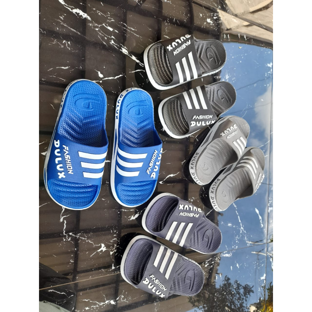 sandal kokop karet cowok dulux sandal import pria