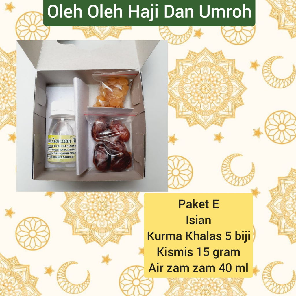 

Paket E Oleh-Oleh Umroh dan Haji