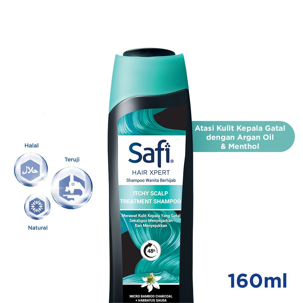 Safi Hair Xpert-Itchy Scalp Treatment Shampoo Anti Gatal