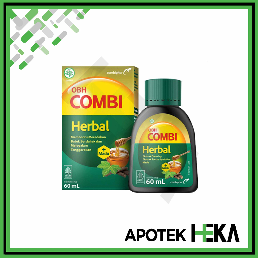 OBH Combi Herbal Botol - Sirup Obat Batuk