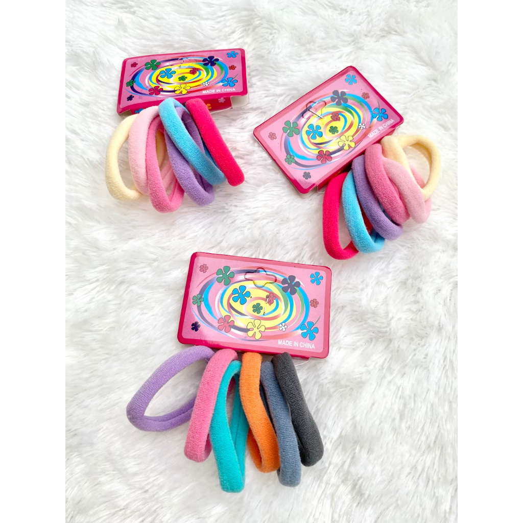 KUNCIR RAMBUT anak dan dewasa motif polos