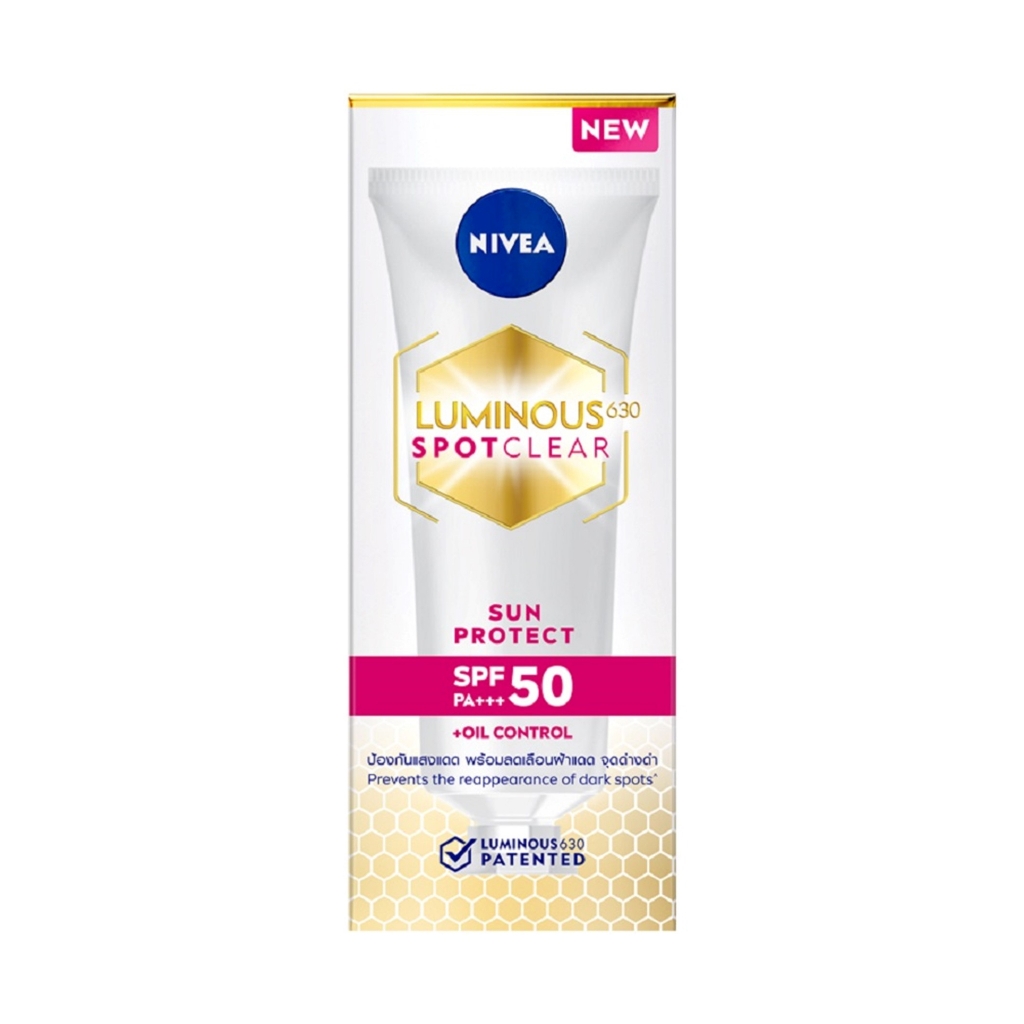 Nivea Luminous 630 Spotclear Sun Protect Oil Control SPF 50 PA+++ 40ml