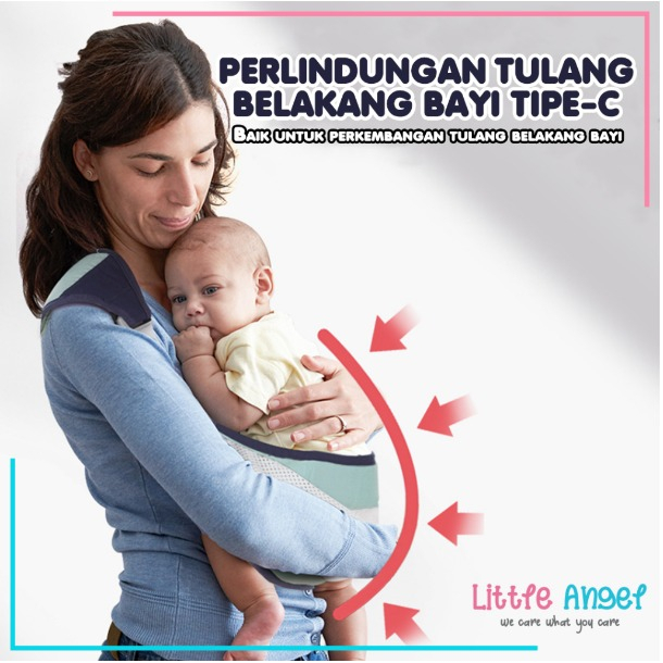 GENDONGAN KAIN BAYI SAMPING Gendongan Tidur Anak Newborn Kain Instan Selendang Baby Wrap Jarik Modern 2 in 1 Baby Carrier  Penutup Ibu Menyusui Perlengkapan Peralatan Bayi Serbaguna