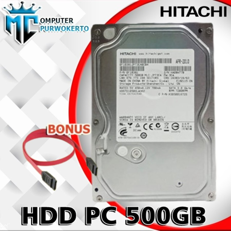 Hardisk 500GB PC hardisk komputer hdd internal