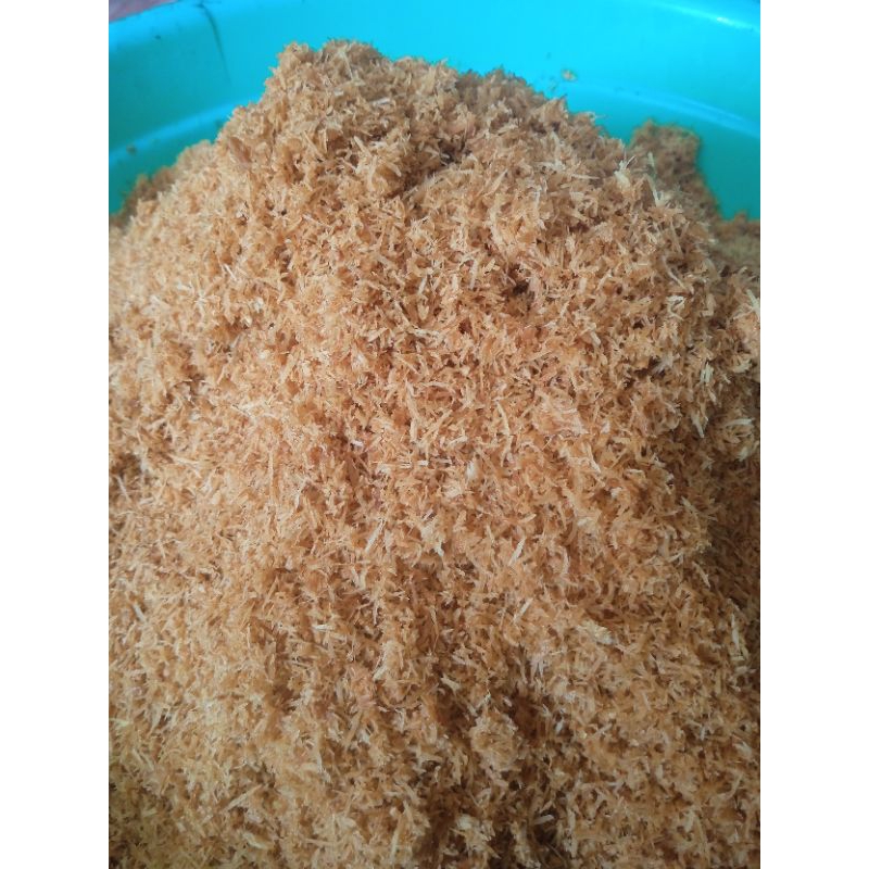 

Serundeng kelapa kriuk tanpa pengawet kering 1000gram { HOME MADE }