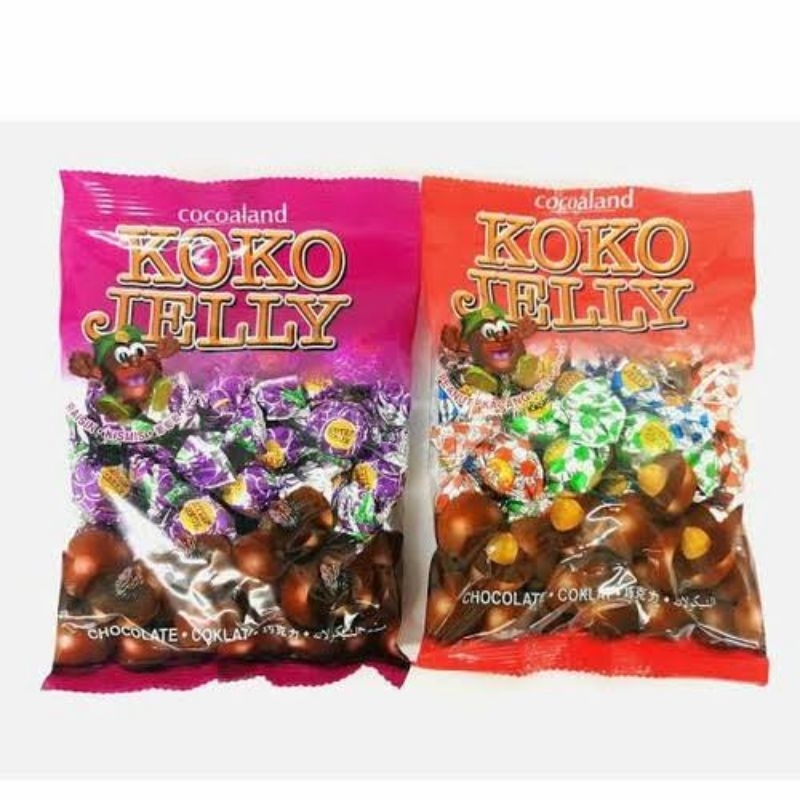 

Coklat Koko Jelly 120gr coklat koko jelly kismis kacang