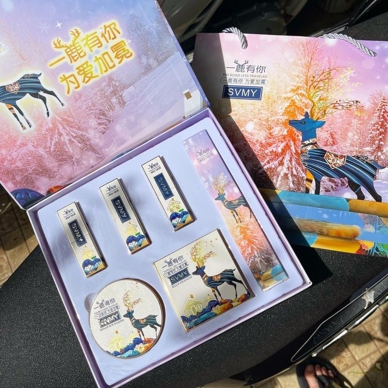 Set Box Beauty Make Up Premium Edisi Terbatas Mewah Import Gift Kado Wanita Hadiah Paket Kosmetik Cewe Seserahan Hantaran Pernikahan Lamaran Hampers Makeup Kecantikan Wajah COD