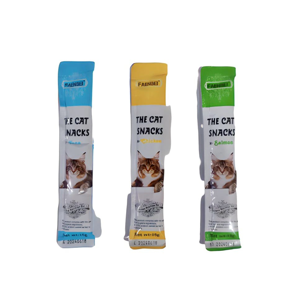 Snack Kucing FAENBEI Creamy Treats / Cemilan Liquid / Cat Food Murah