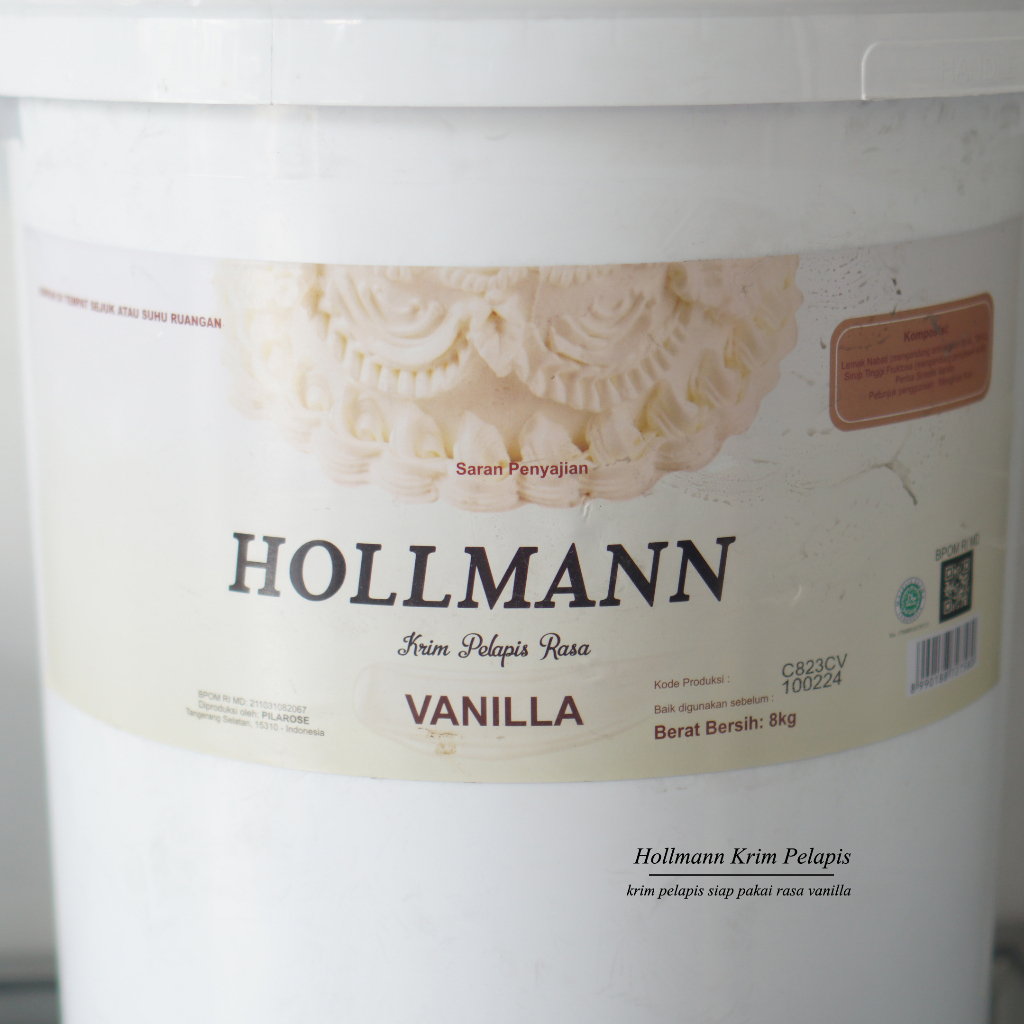 

Hollmann Buttercream Repack 500gr