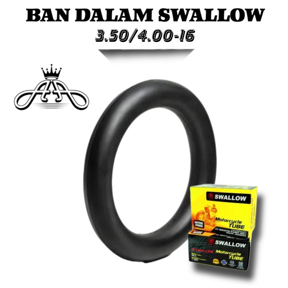 BAN DALAM SWALLOW RING 15 / 16 BAN DALAM MATIC NOUVO SKYWAVE BAN DALAM MOTOR CUSTOM CHOPPER BOBBER R