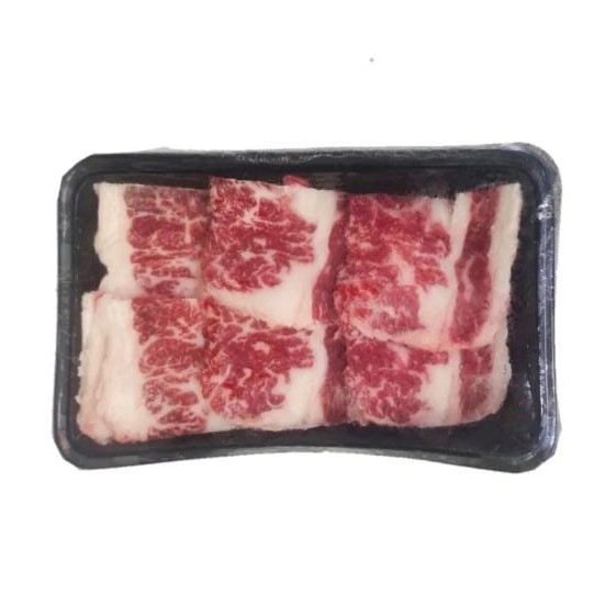 

Daging Sapi Yakiniku Cut Wagyu Karubi MB 6-7 Premium