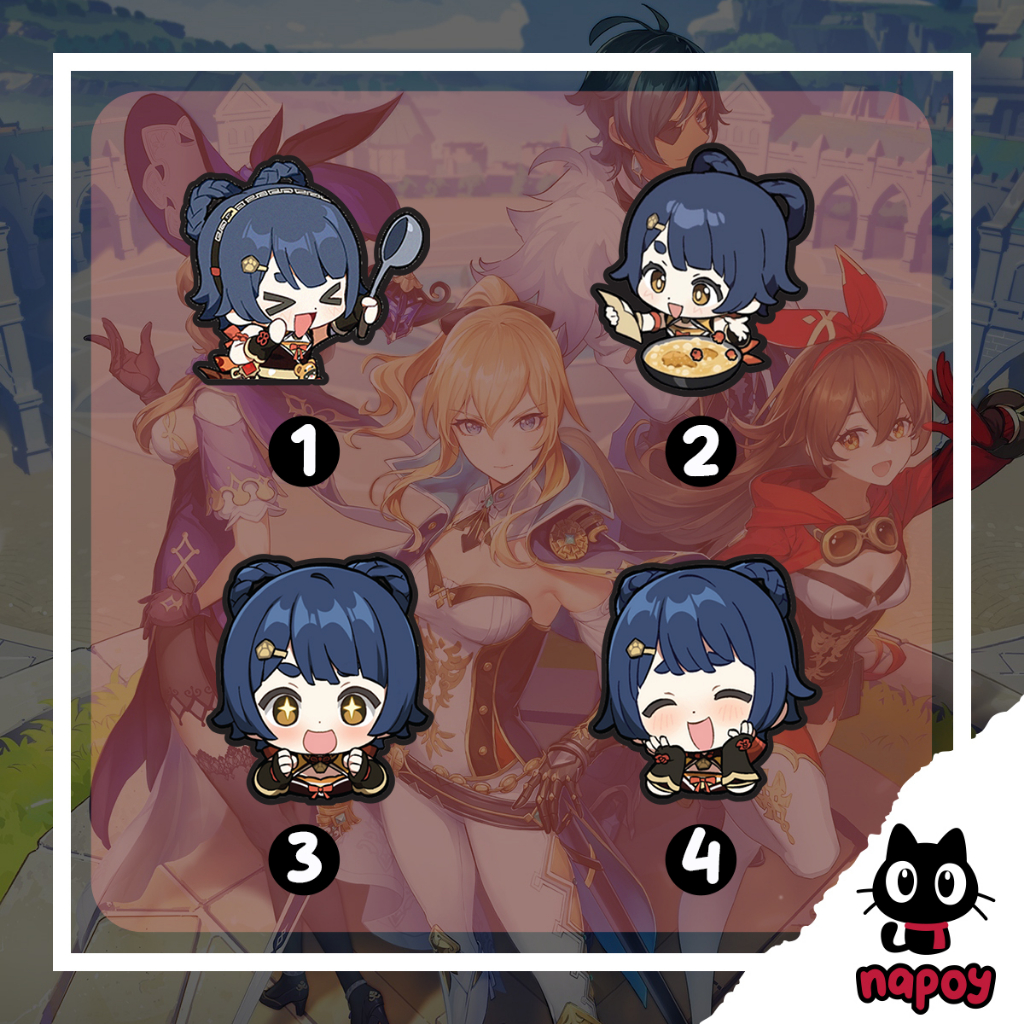 

Sticker Vinyl Game Anime Xiangling Genshin Impact