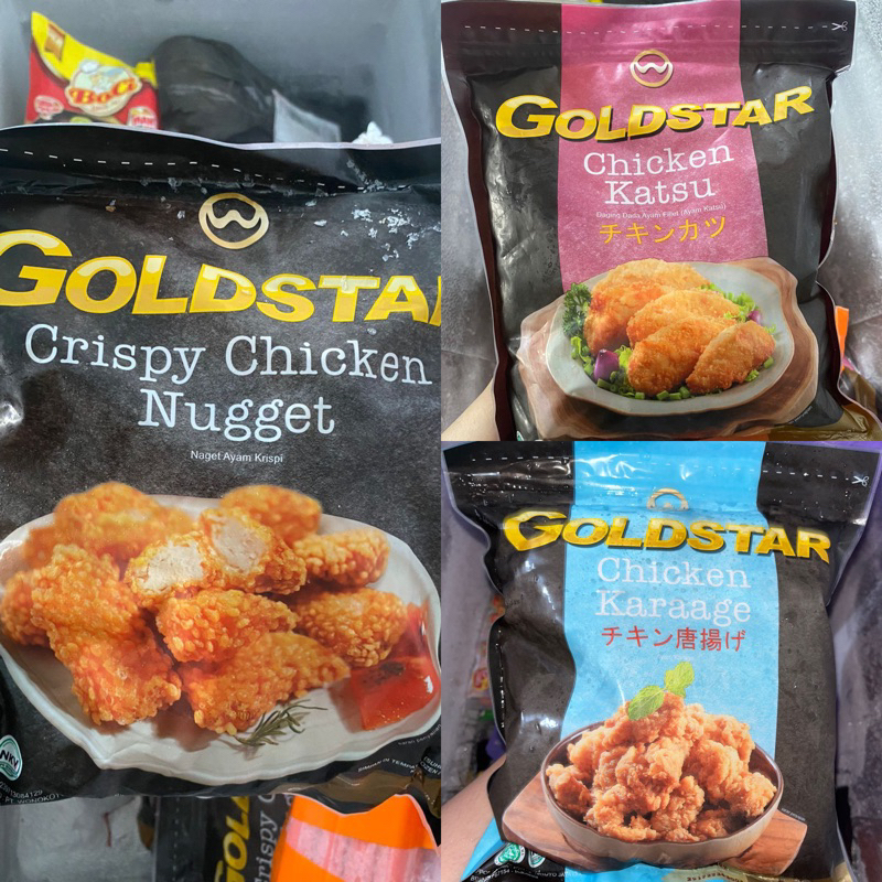 

Frozen Food | Goldstar | Crispy Chicken Nugget | Chicken Katsu | Chicken Karage