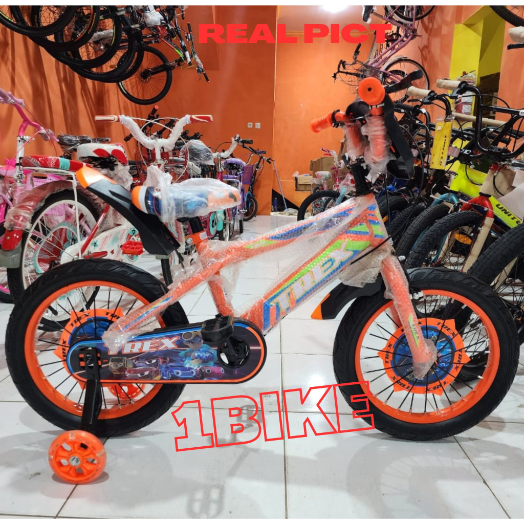 SEPEDA BMX ANAK ANAK TREX  VIPER 868 UKURAN 12 16 18 INCHI bmx murah