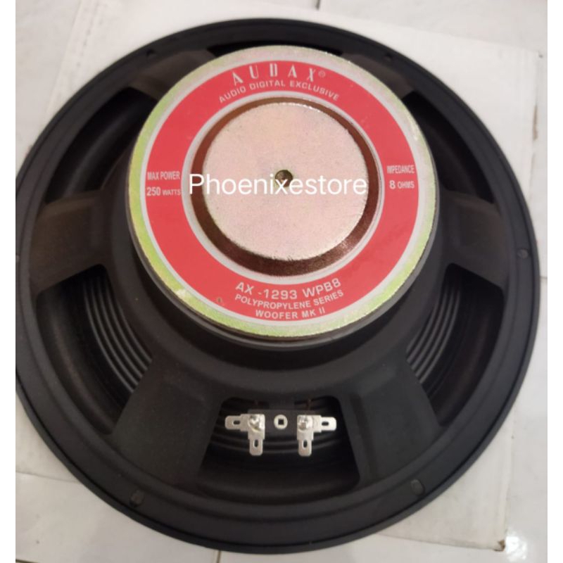 Speaker 12in wofer AUDAX AX 1293 WPD8 MK11 BASS IN DOOR