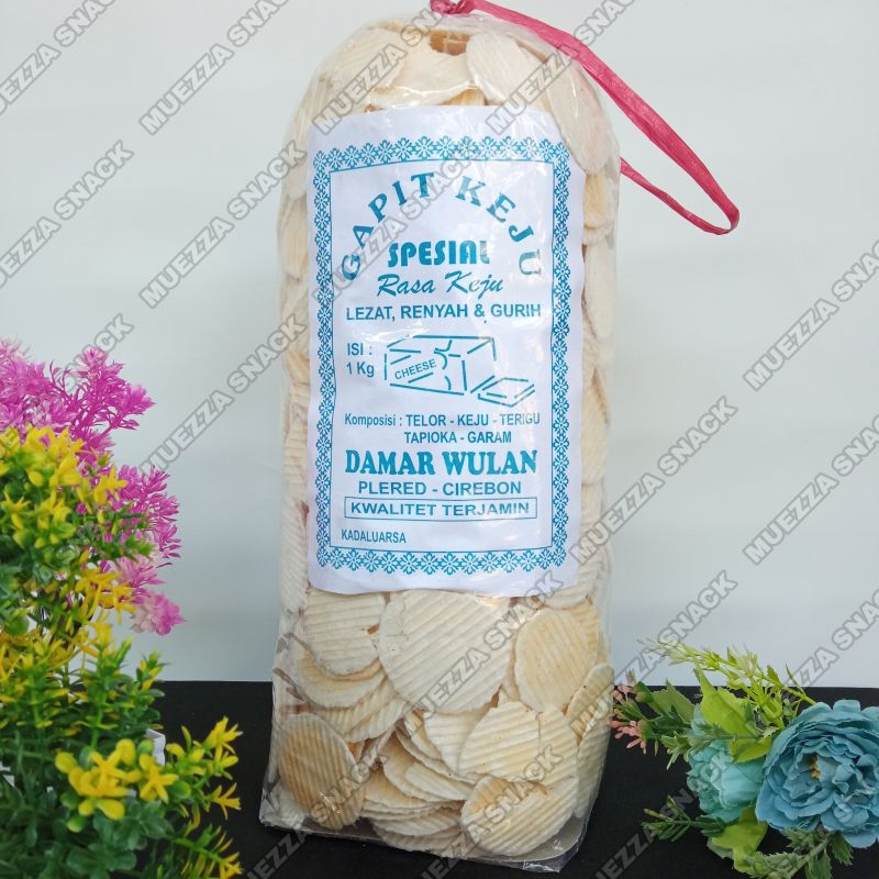 

Cemilan kiloan gapit/simpring mini rasa keju 1 bal isi 1 kg termurah