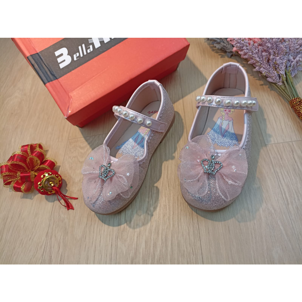SEPATU PESTA IMPORT ANAK PEREMPUAN / FLATSHOES ANAK IMPORT 2327#9