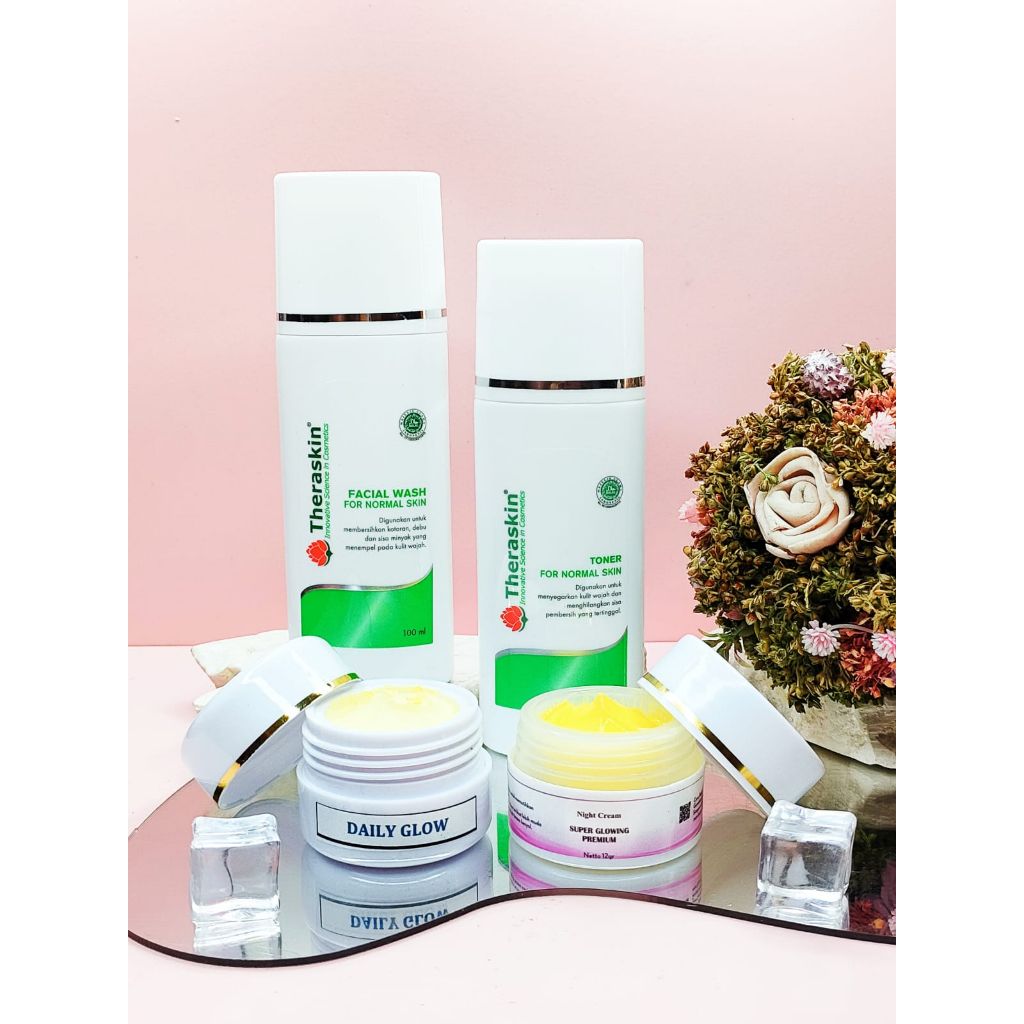 Paket Super Double Glowing Theraskin