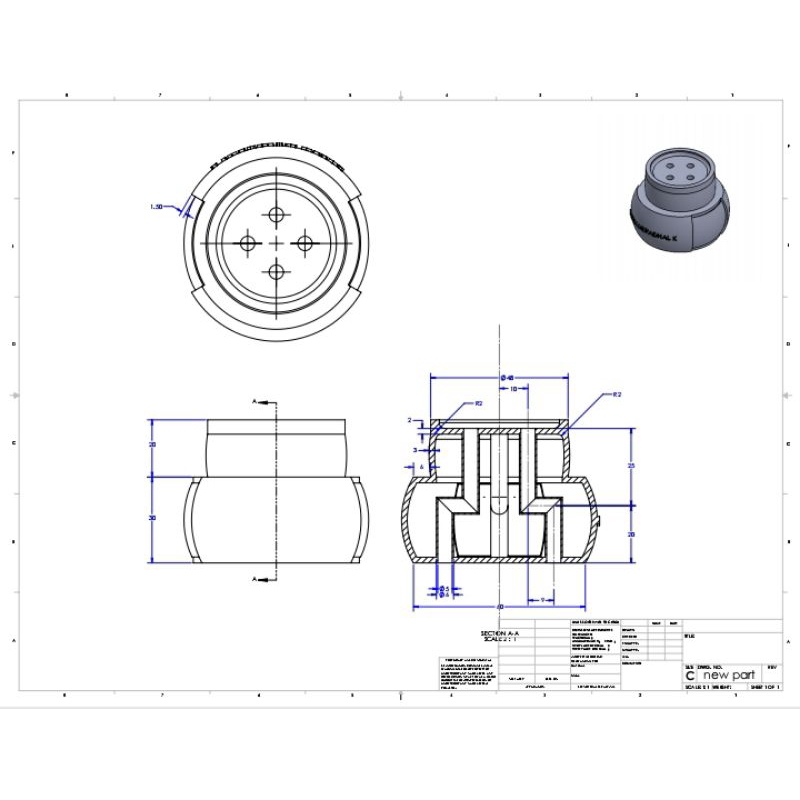 JASA GAMBAR TEKNIK DENGAN SOLIDWORKS (ex-xabarra)