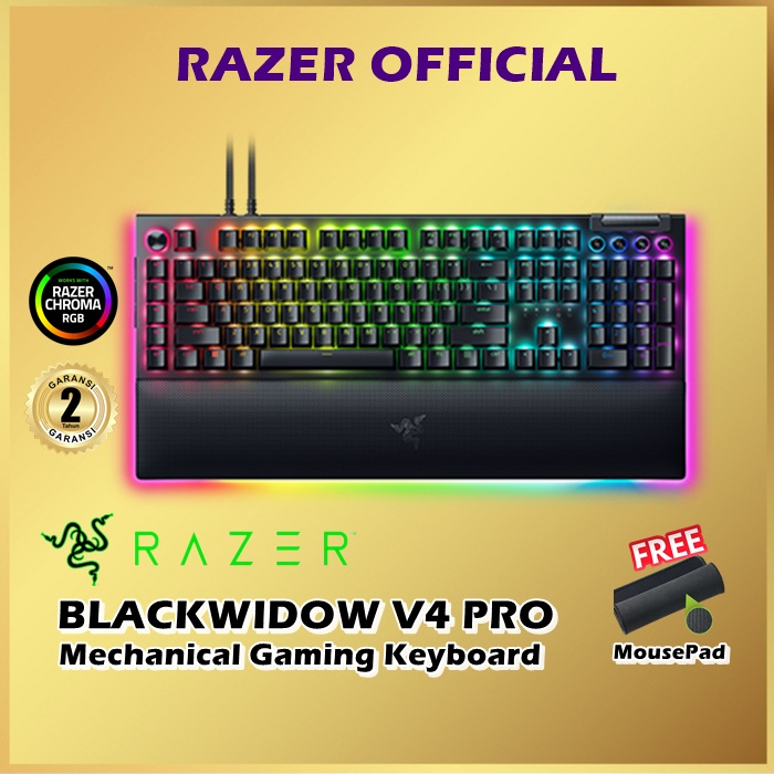 Razer BlackWidow V4 Pro Mechanical Gaming Keyboard