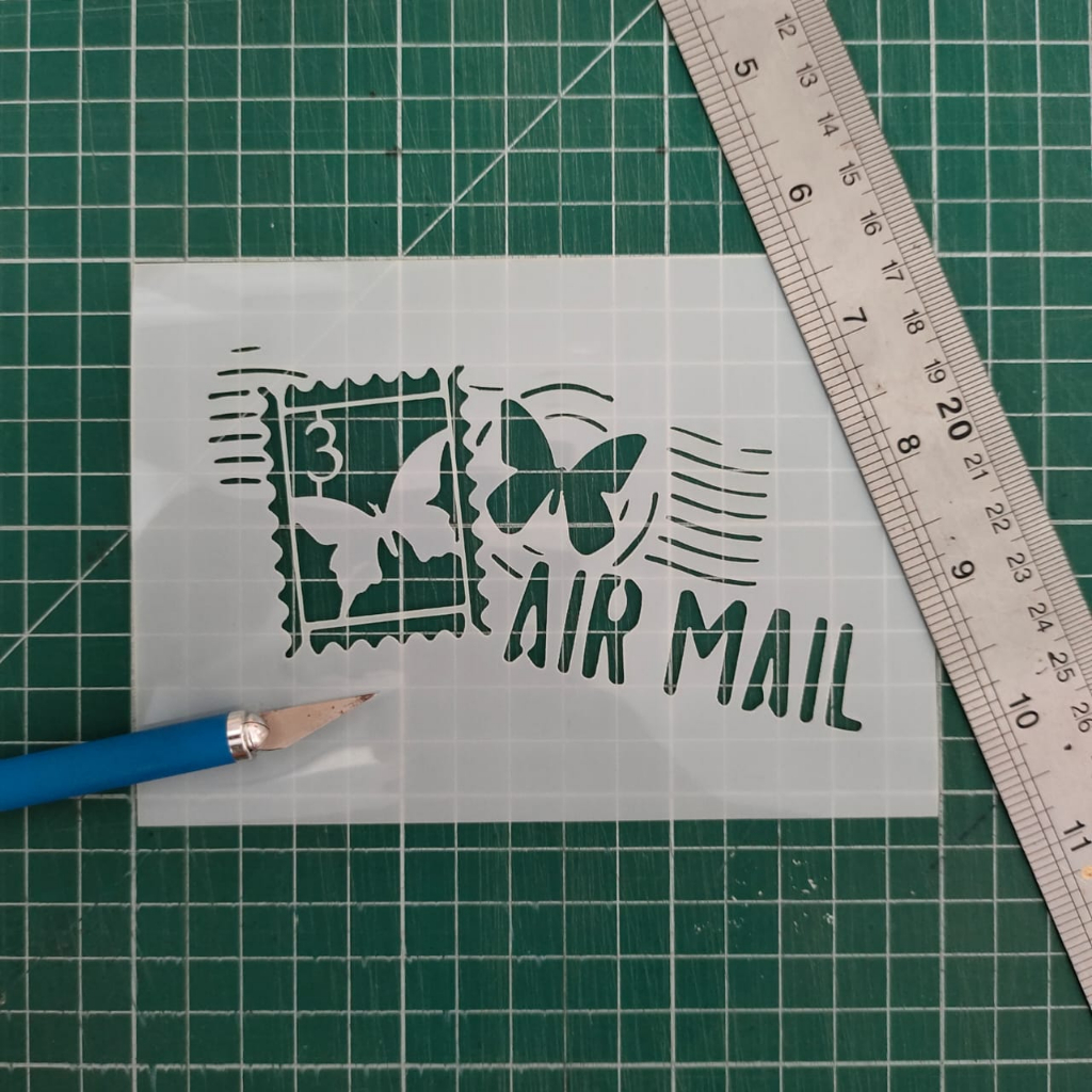 

Aneka Stencil Vintage Style Size A6